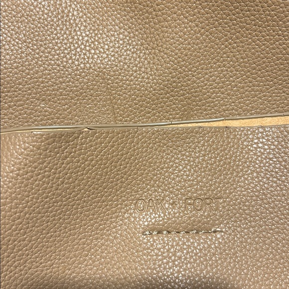 OAK + FORT vegan leather Tote Bag - Picture 7 of 8